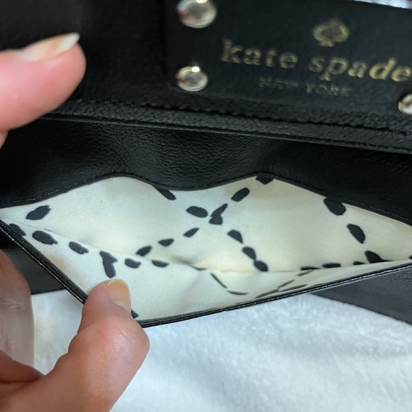 Kate Spade Baxter Street Wallet in asphalt (black) - Picture 6 of 9